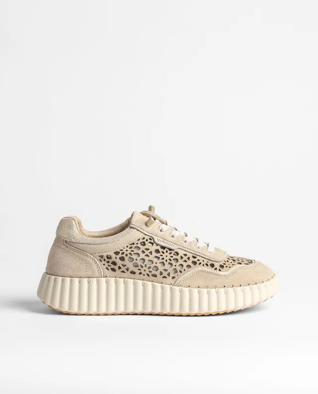 Yokono Vanna 100 sneakers donna oro traforate