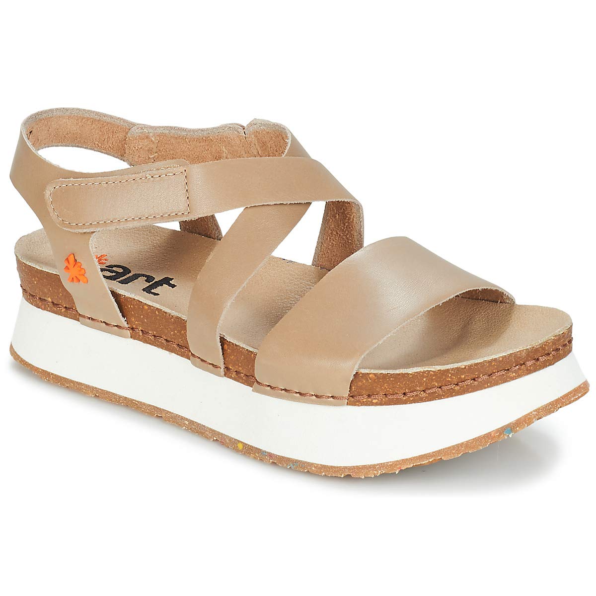 Art Mykonos sandali donna beige 40 EU pelle