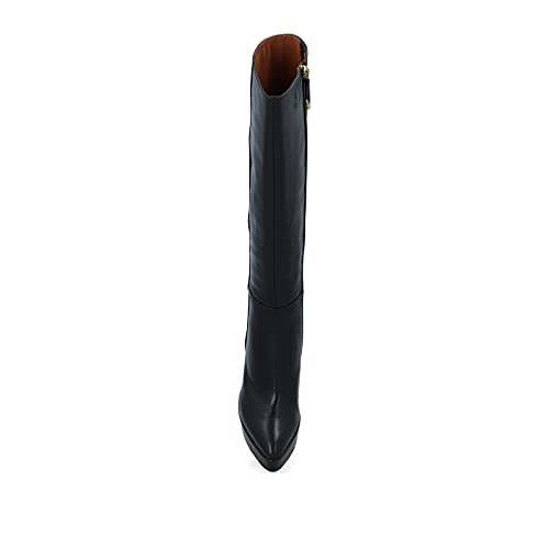 Bruno Premi Dic Shadeen BA4803 stivali pelle nero tacco 11cm