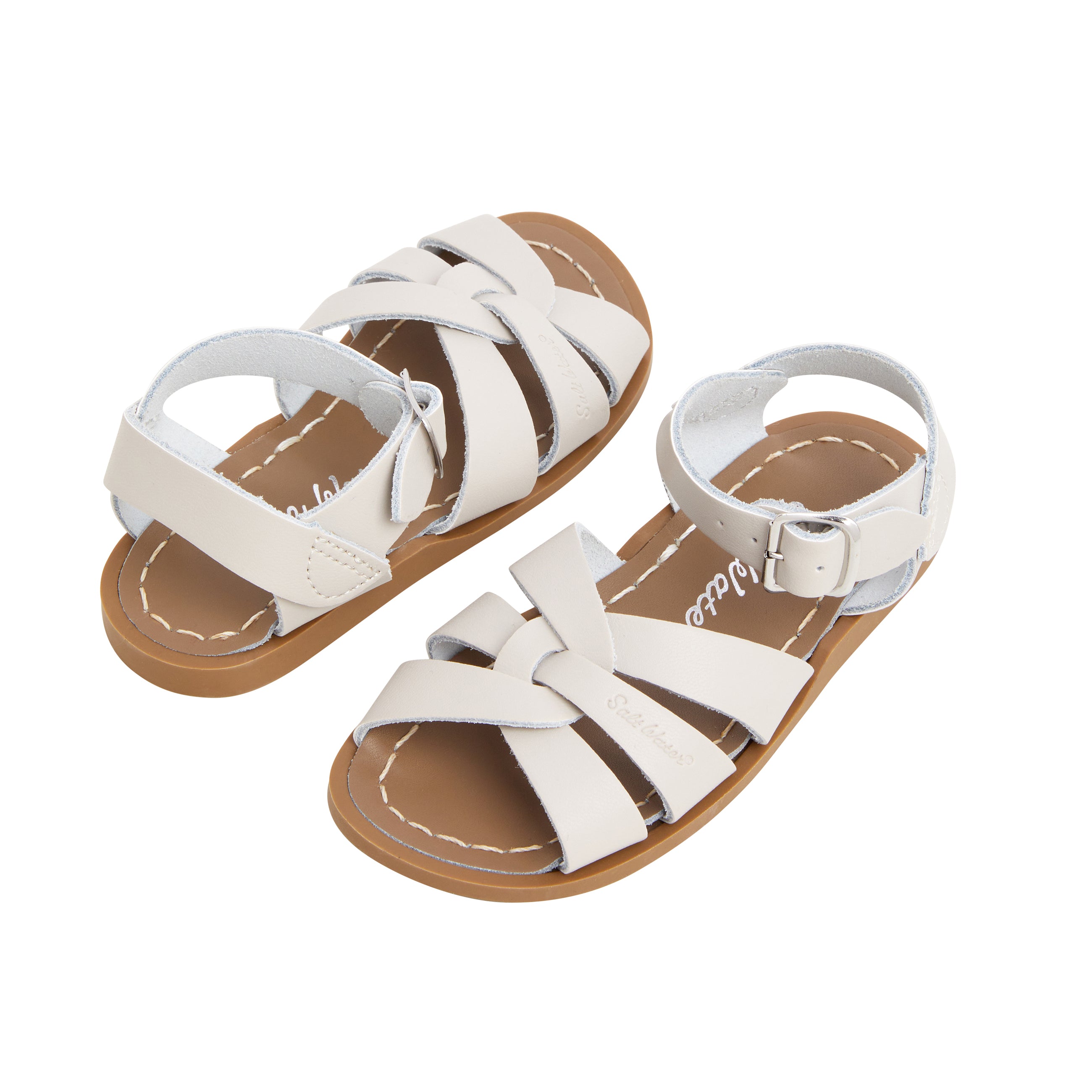 Salt-Water Sandals Original sandali bambini color pietra cuoio