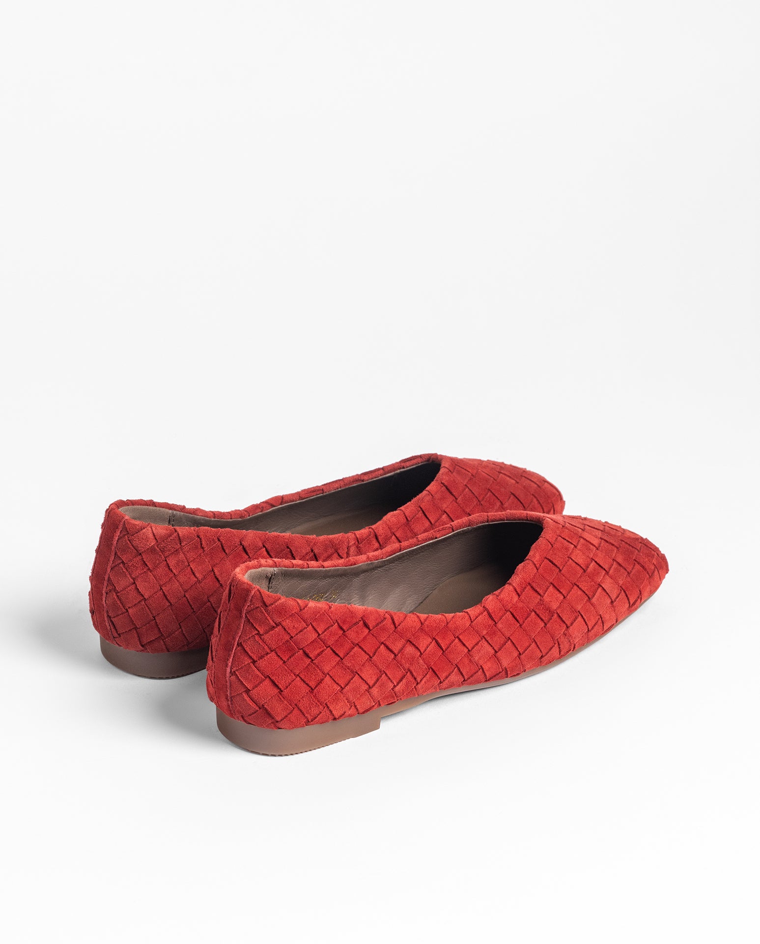 Yokono Denali-260 ballerine rosse in pelle EU 35-42