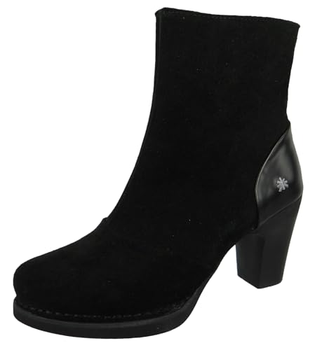 ART 1148 Gran Via stivaletti tacco donna rossi con zip