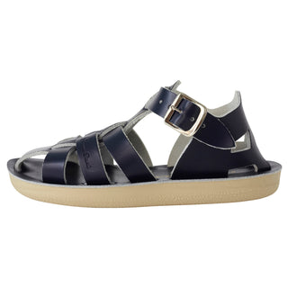 Salt-Water Shark sandali pescatore blu bambino in cuoio
