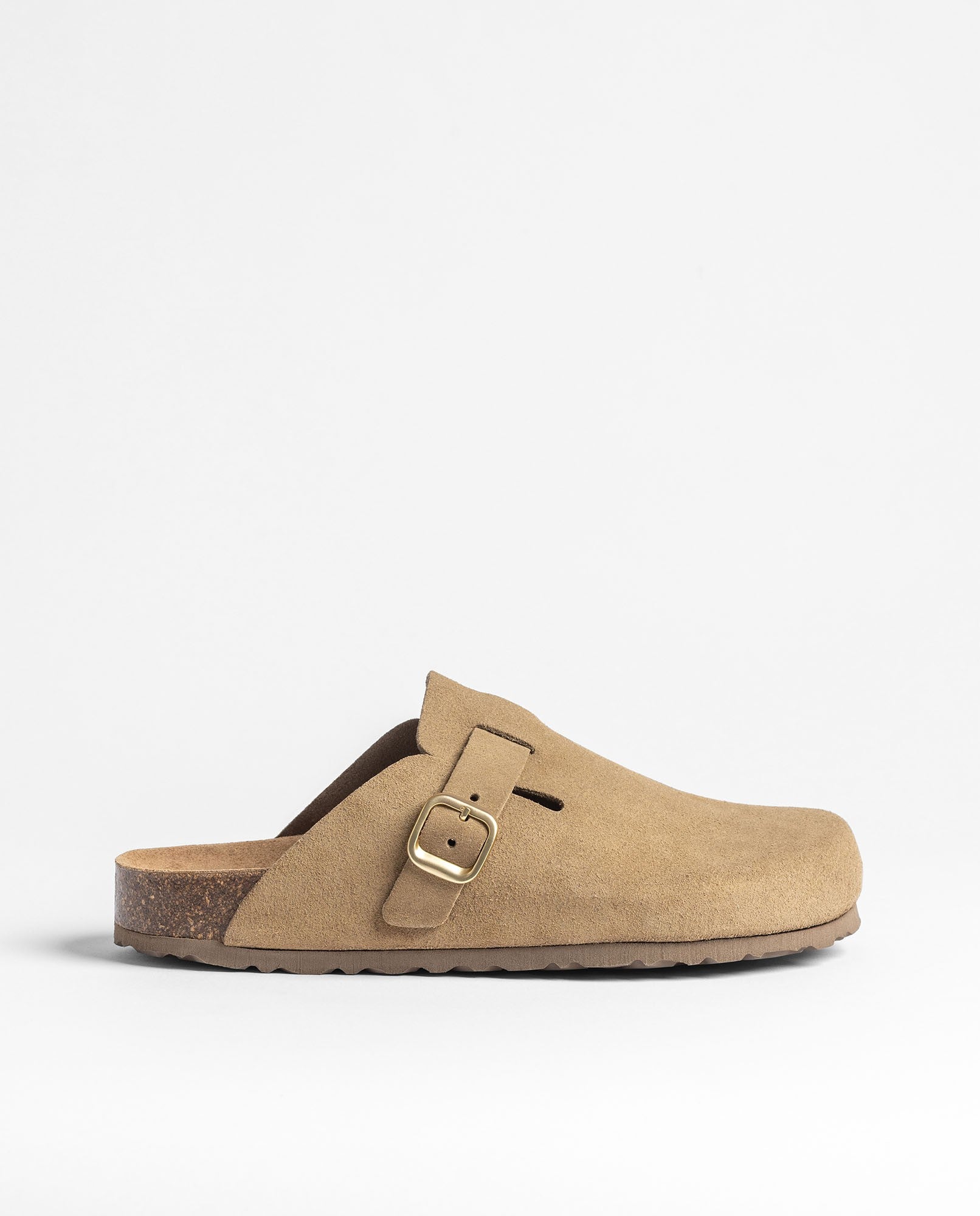 Yokono ZUECO-699 zoccoli donna beige in pelle