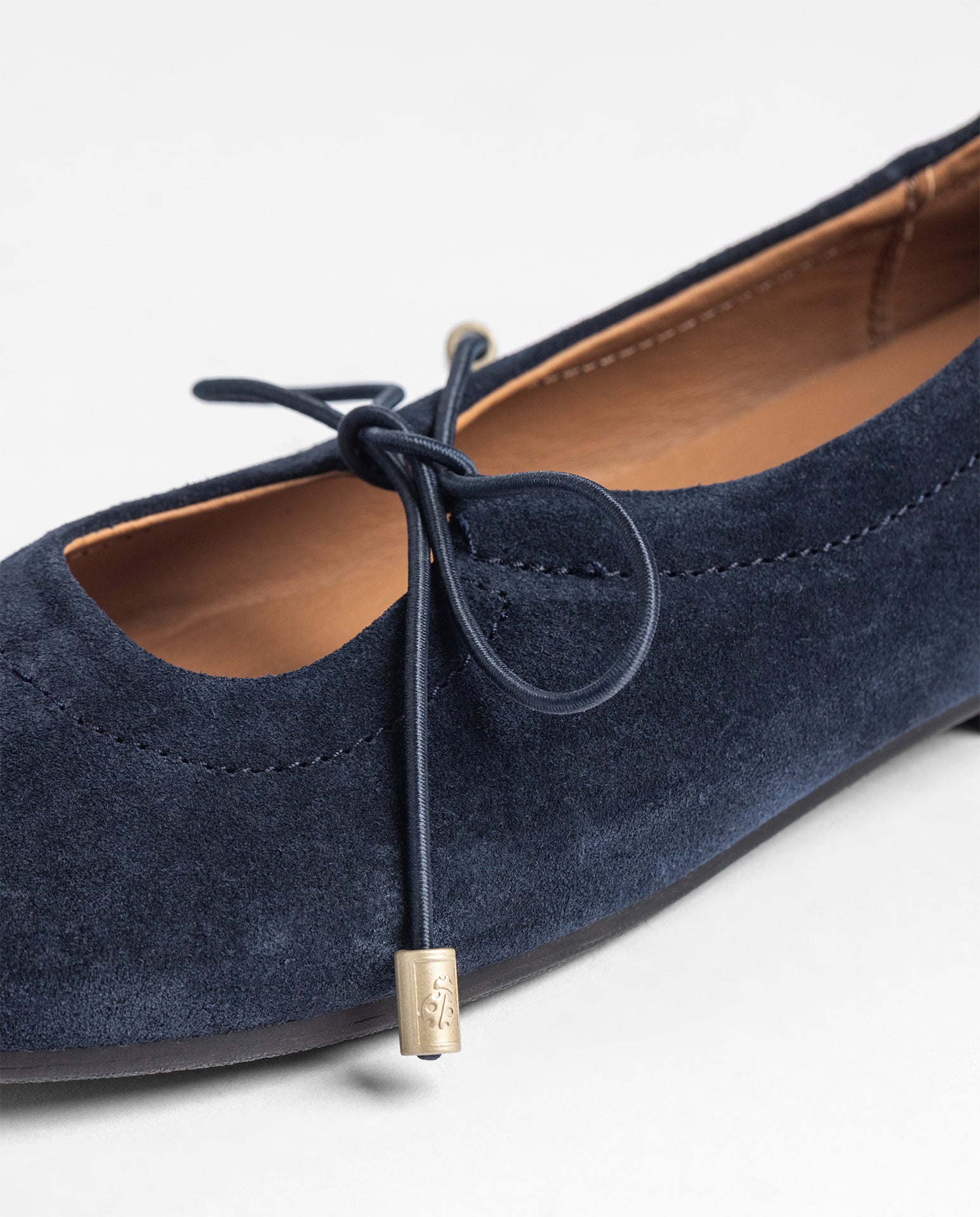 Yokono TULA-260 ballerine blu navy in pelle