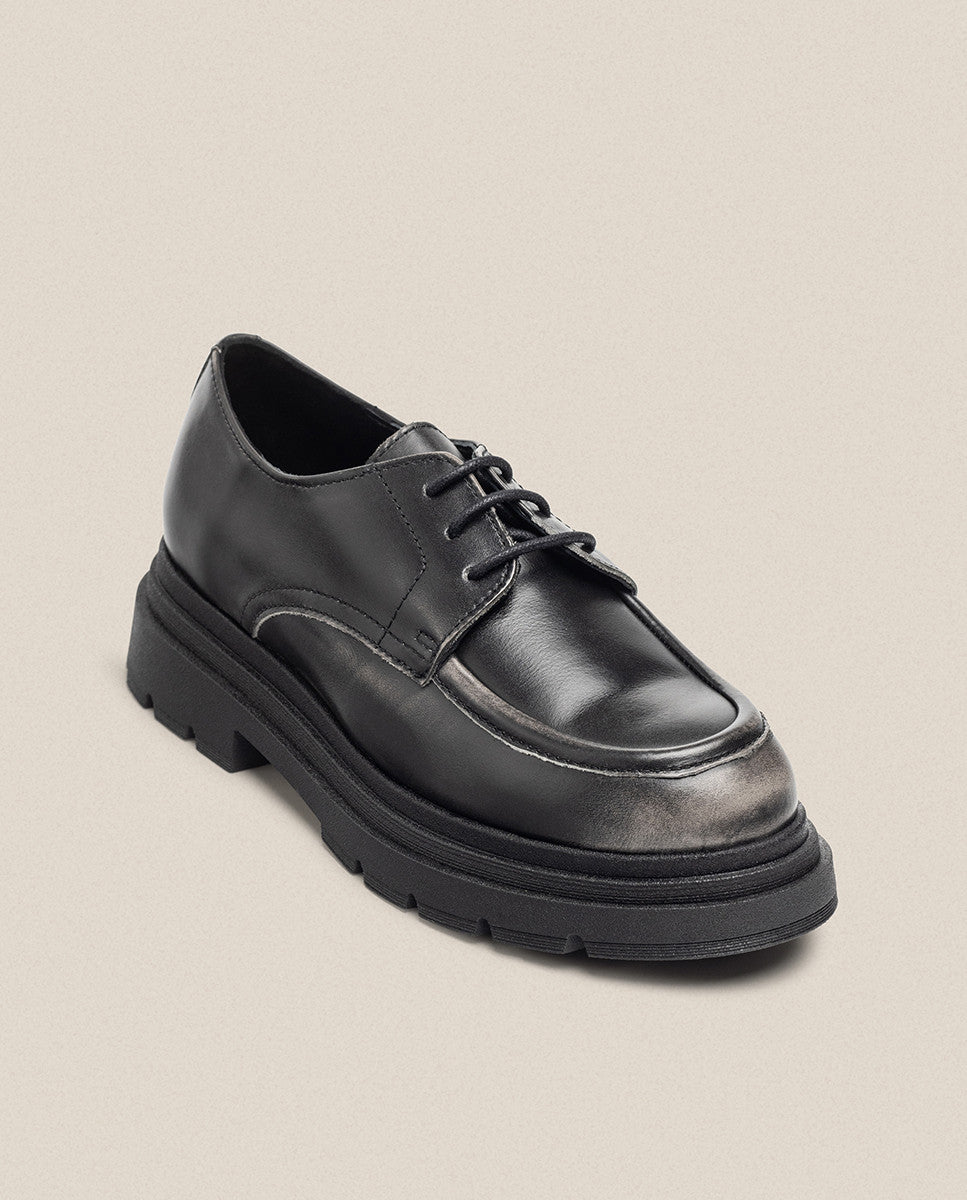Yokono Cham 002 mocassino donna grigio suola 3 cm