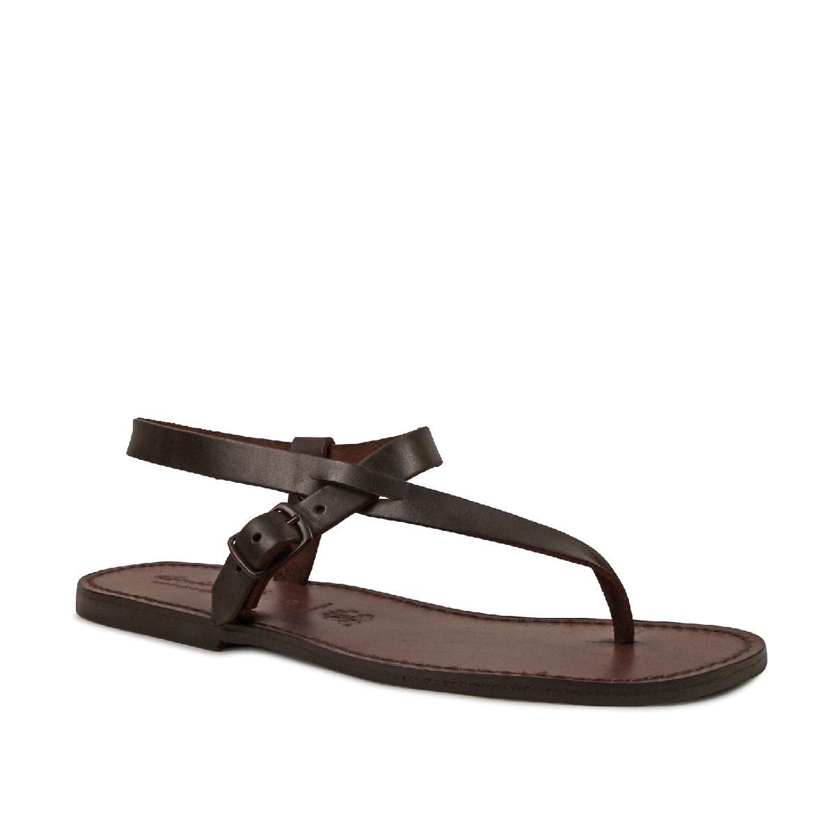 Gianluca Classica 592-U-CUOIO infradito uomo cuoio vegetale