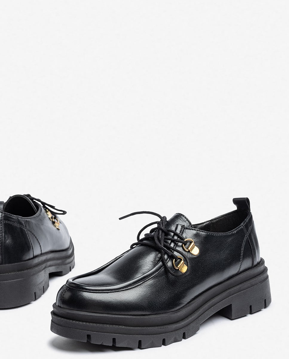 Yokono Lan-223 scarpe basse donna nero pelle