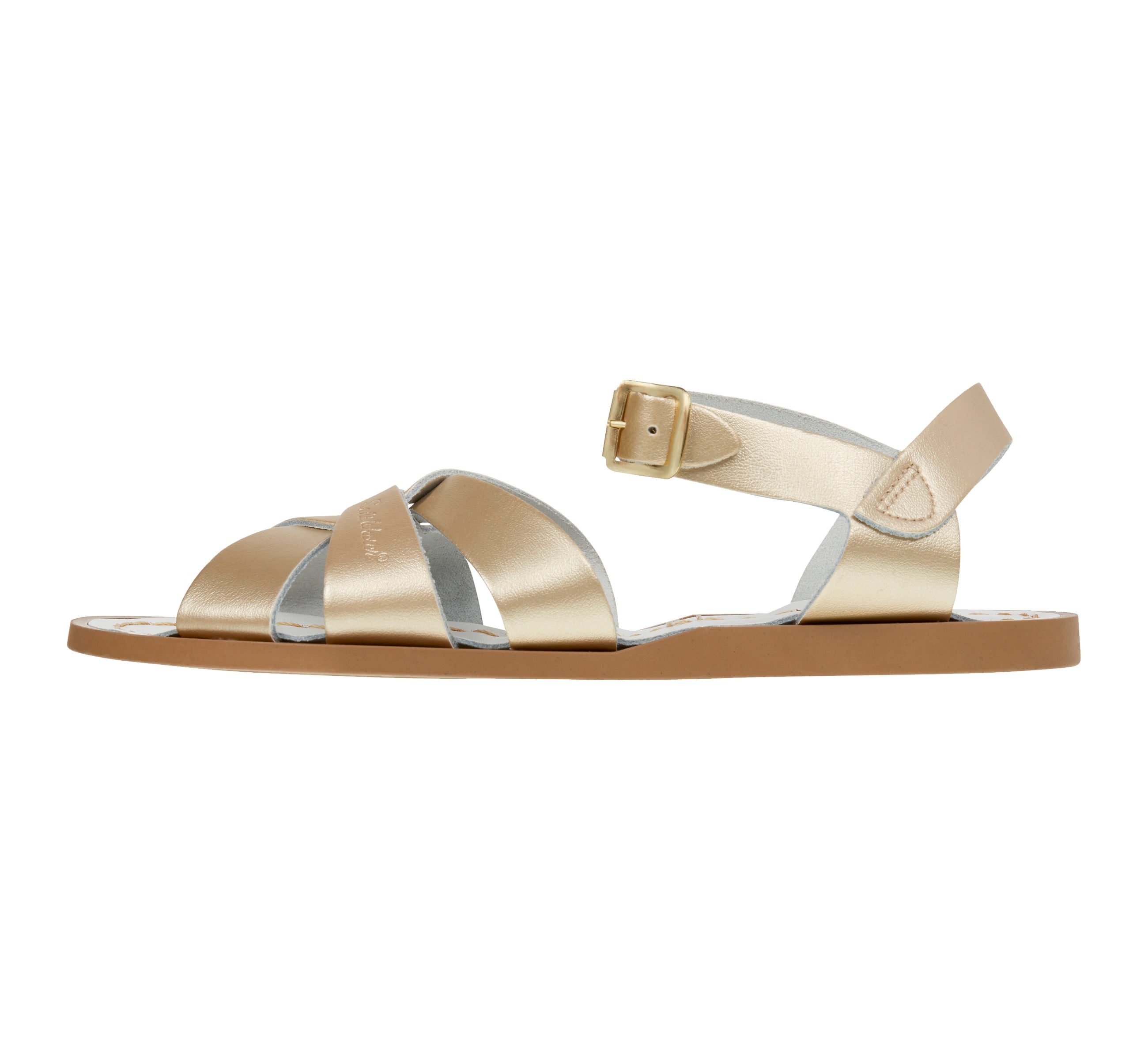 Salt-Water Original sandali bimbo oro impermeabili