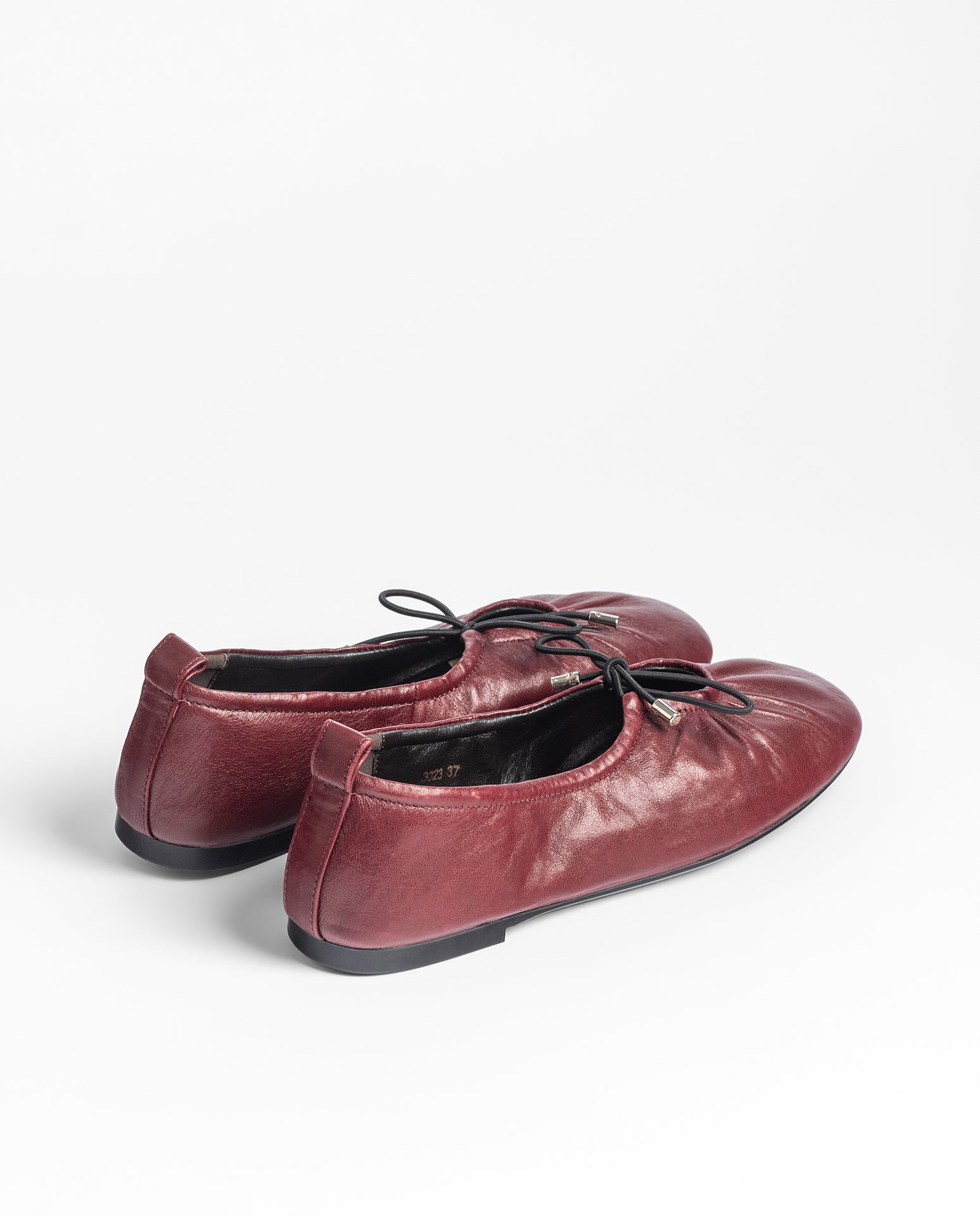 Yokono Renoir-260 ballerine donna bordeaux in pelle