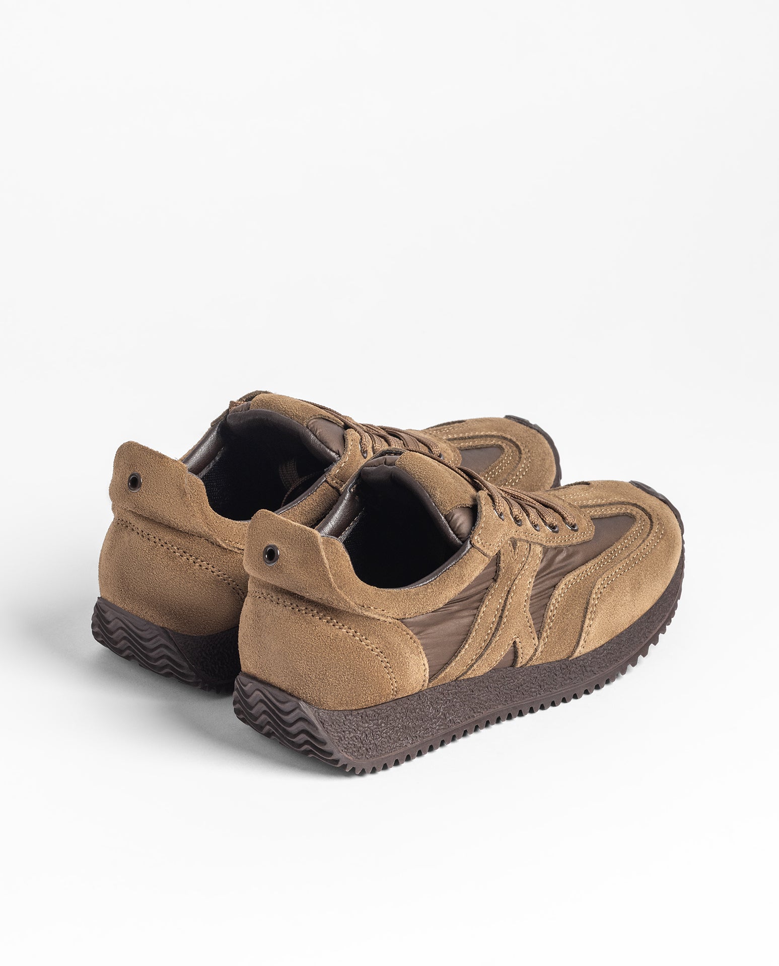 Yokono Guam 260 sneakers donna marroni in pelle