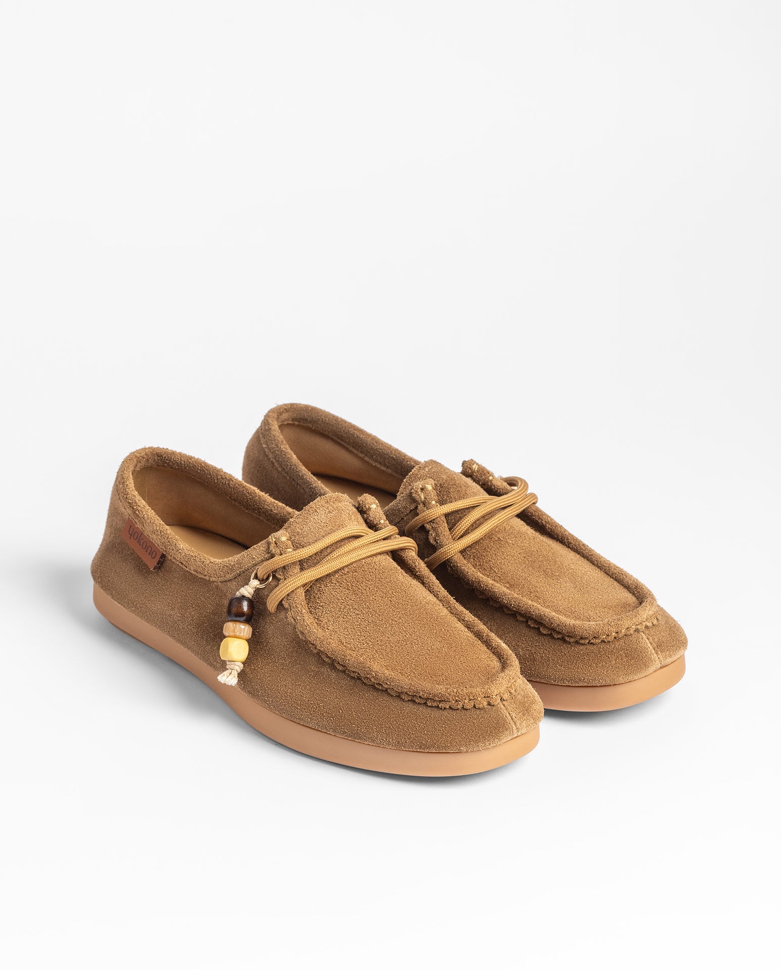 Yokono Arispe-260 scarpe basse marroni scamosciate