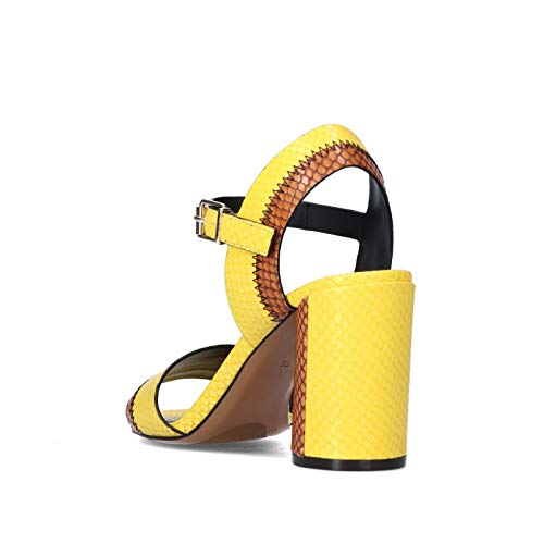 Bruno Premi Col Ea BZ3305 sandali donna giallo in pelle spiaggia