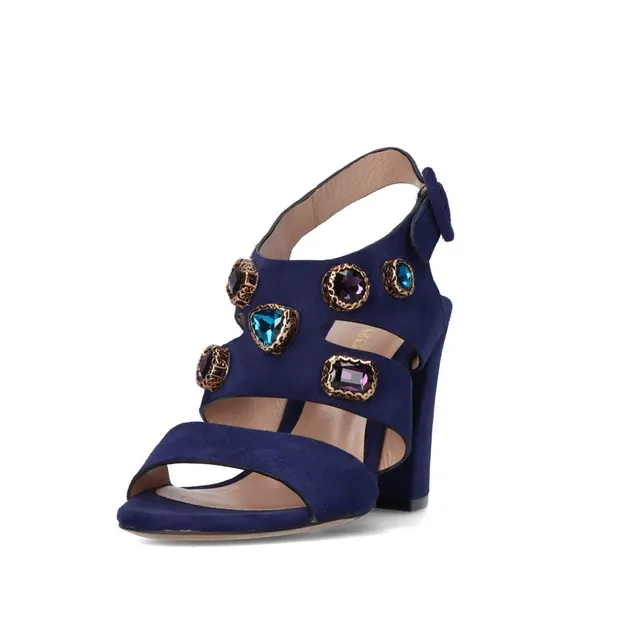 Bruno Premi PLU Jow BZ3801 sandali blu in pelle
