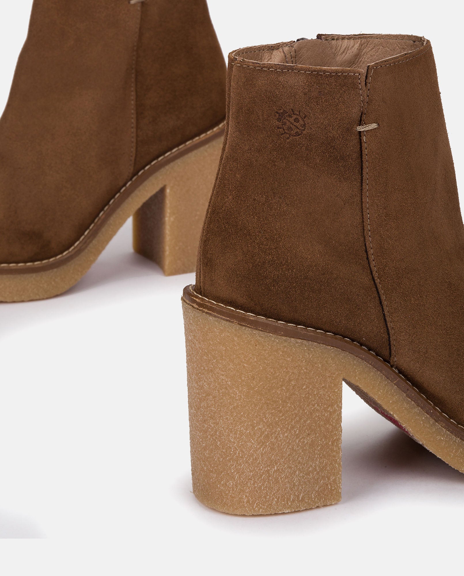 Yokono Gela 001 tronchetti donna marrone in pelle