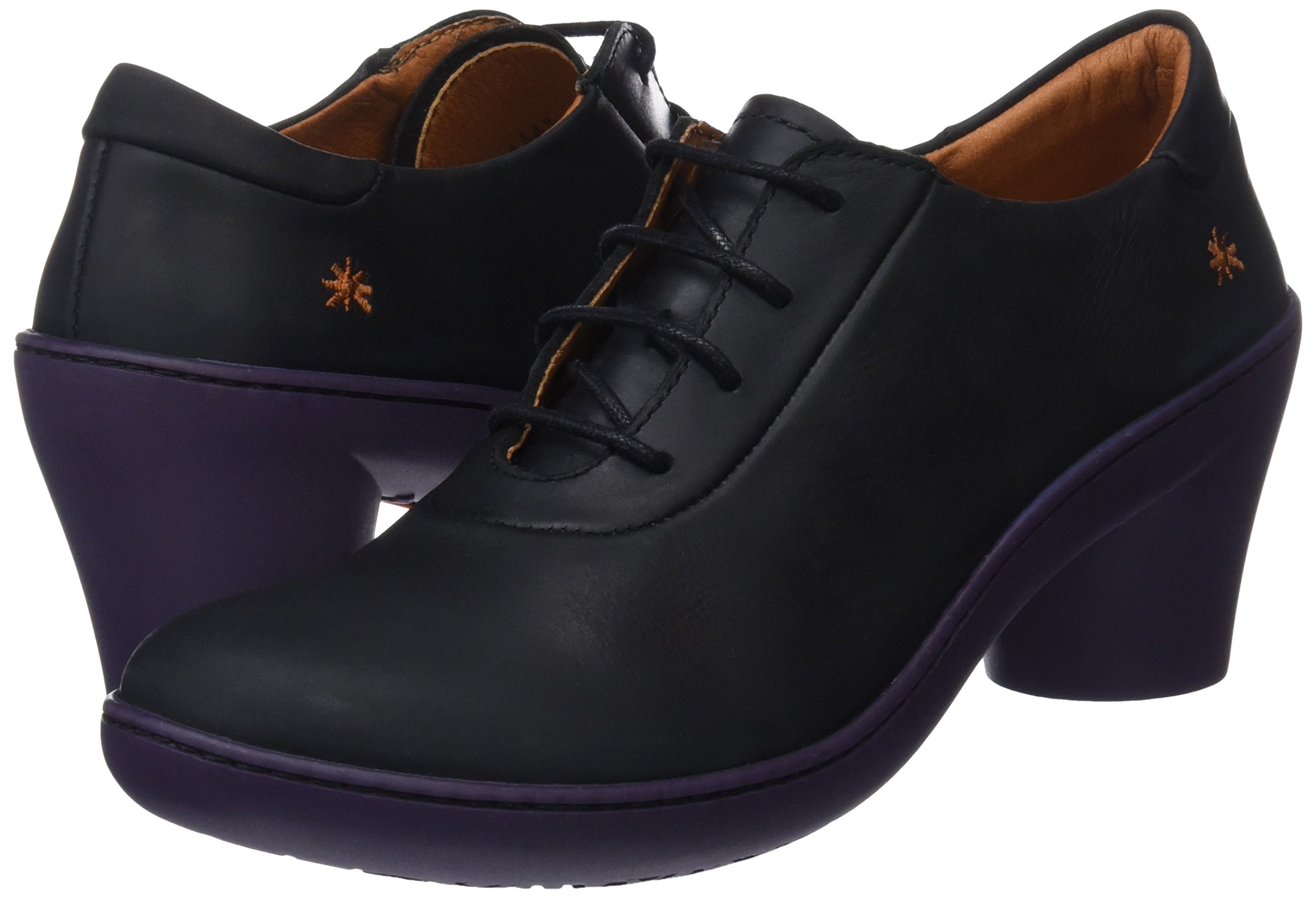 Art Alfama scarpe stringate donna pelle tacco basso