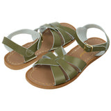 Salt-Water Original Olive sandali donna cuoio impermeabile