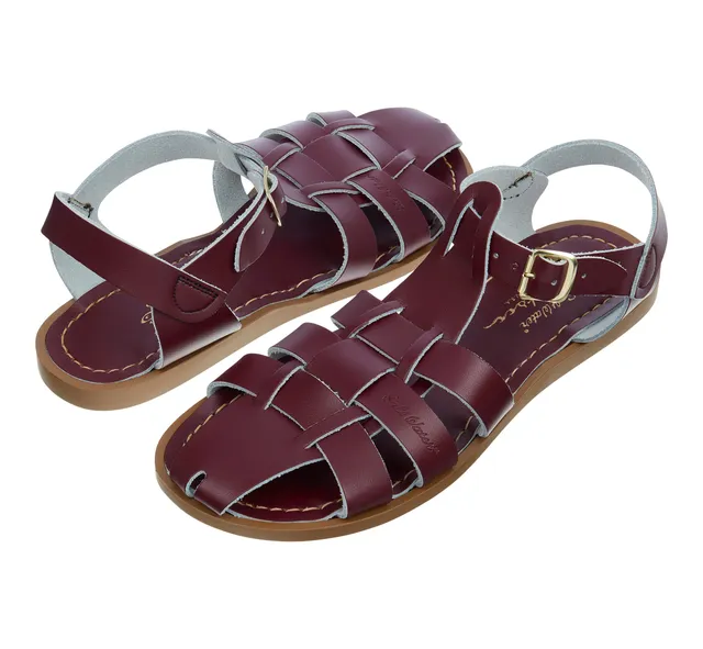 Salt-Water Sandals Shark Original sandali donna bordeaux