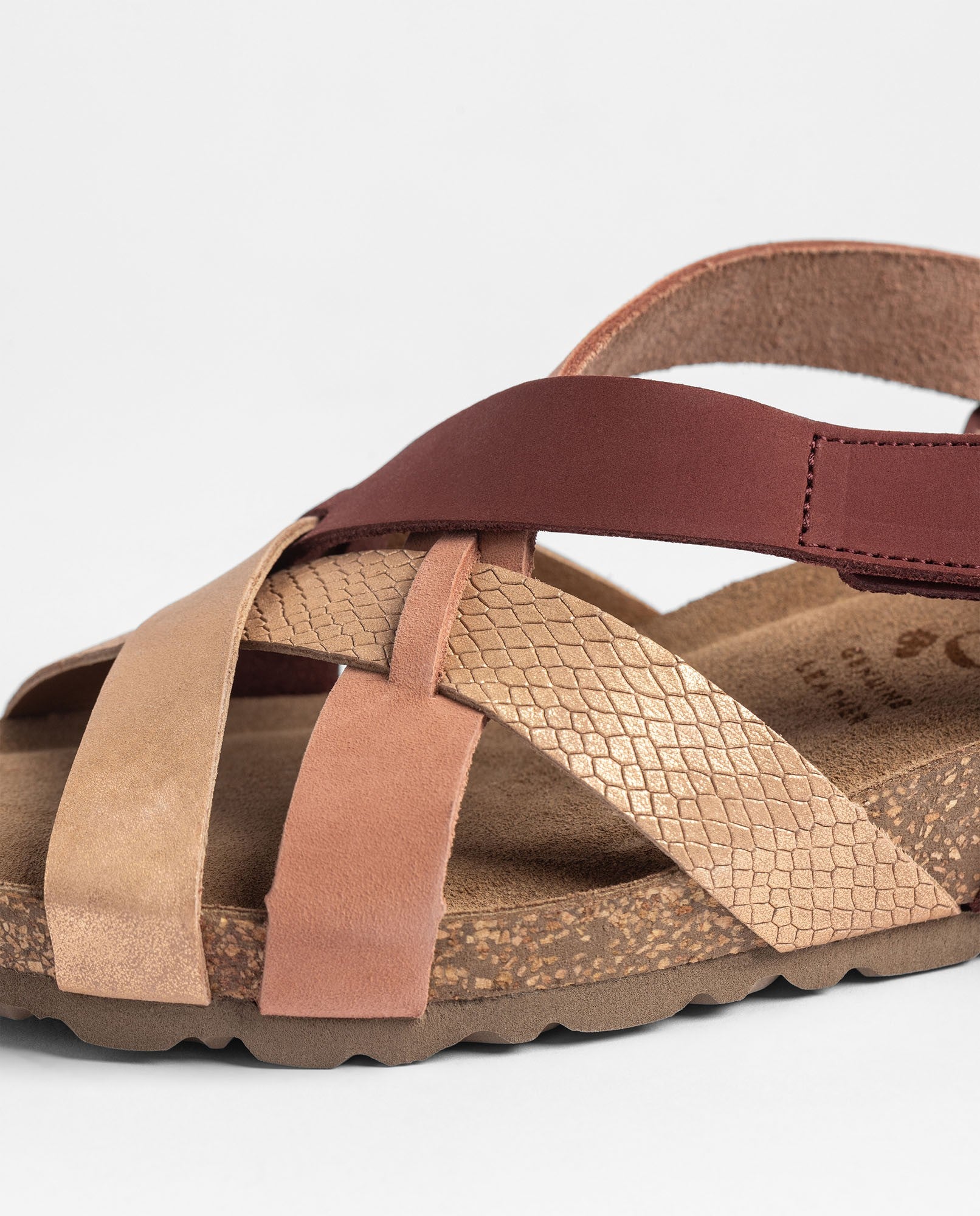 Yokono Monaco-263 zeppe donna multicolor sughero