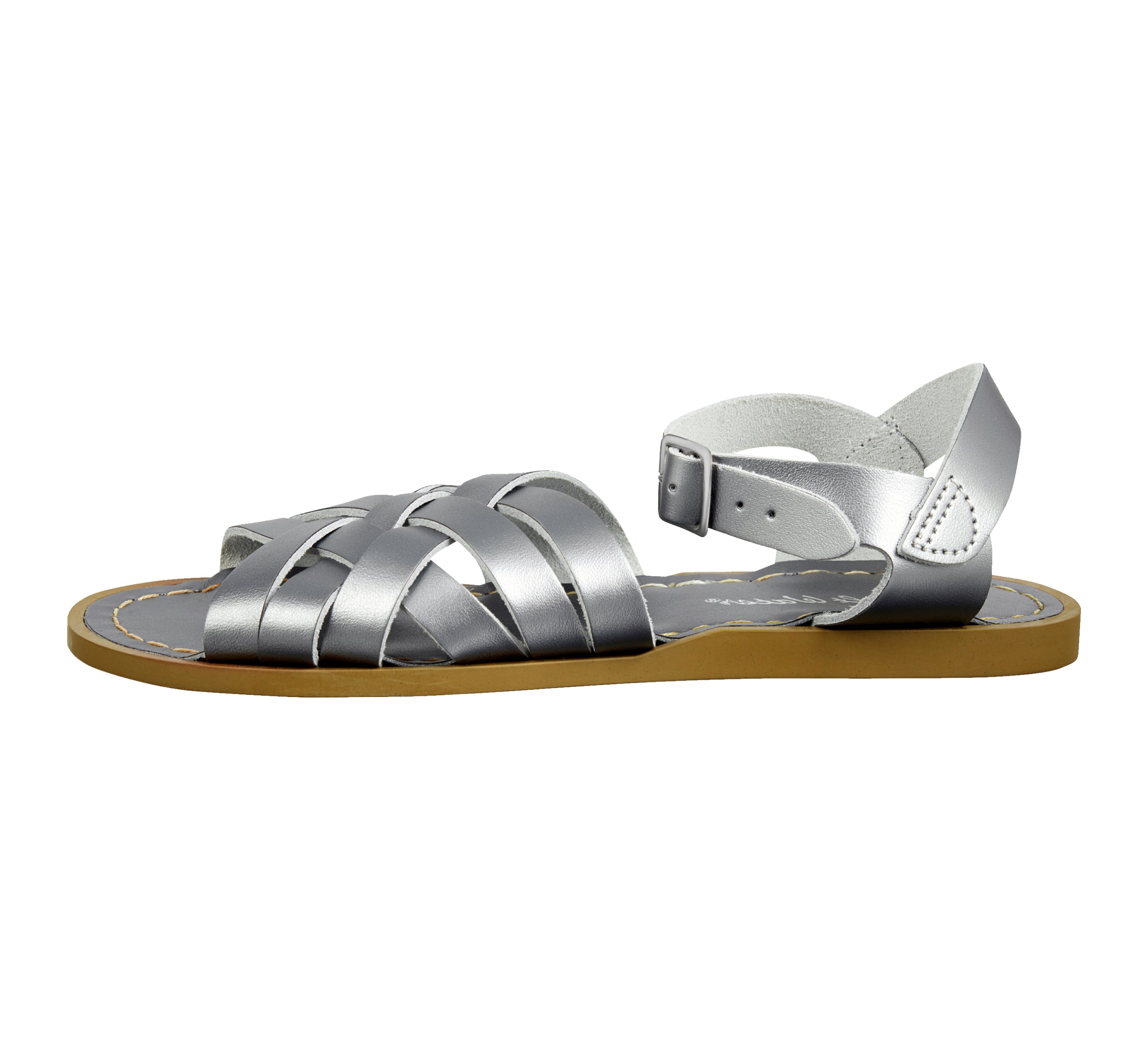 Salt-Water Retro Pewter sandali donna peltro impermeabili