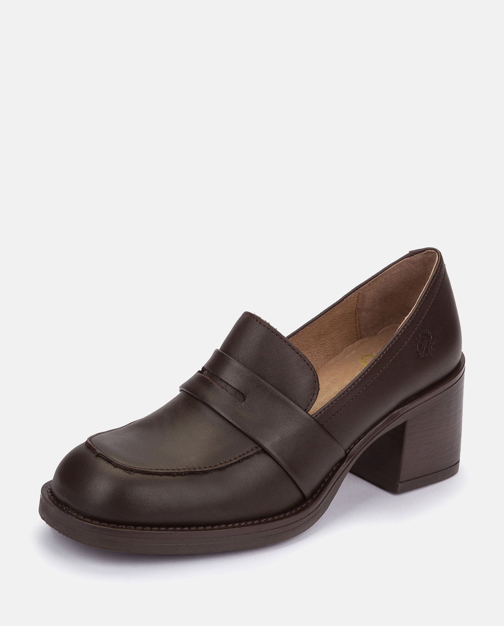Yokono Landas 001 decollete marroni tacco 6 cm EU 35-41