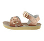 Salt-Water Sweetheart sandali bambina oro rosa in cuoio