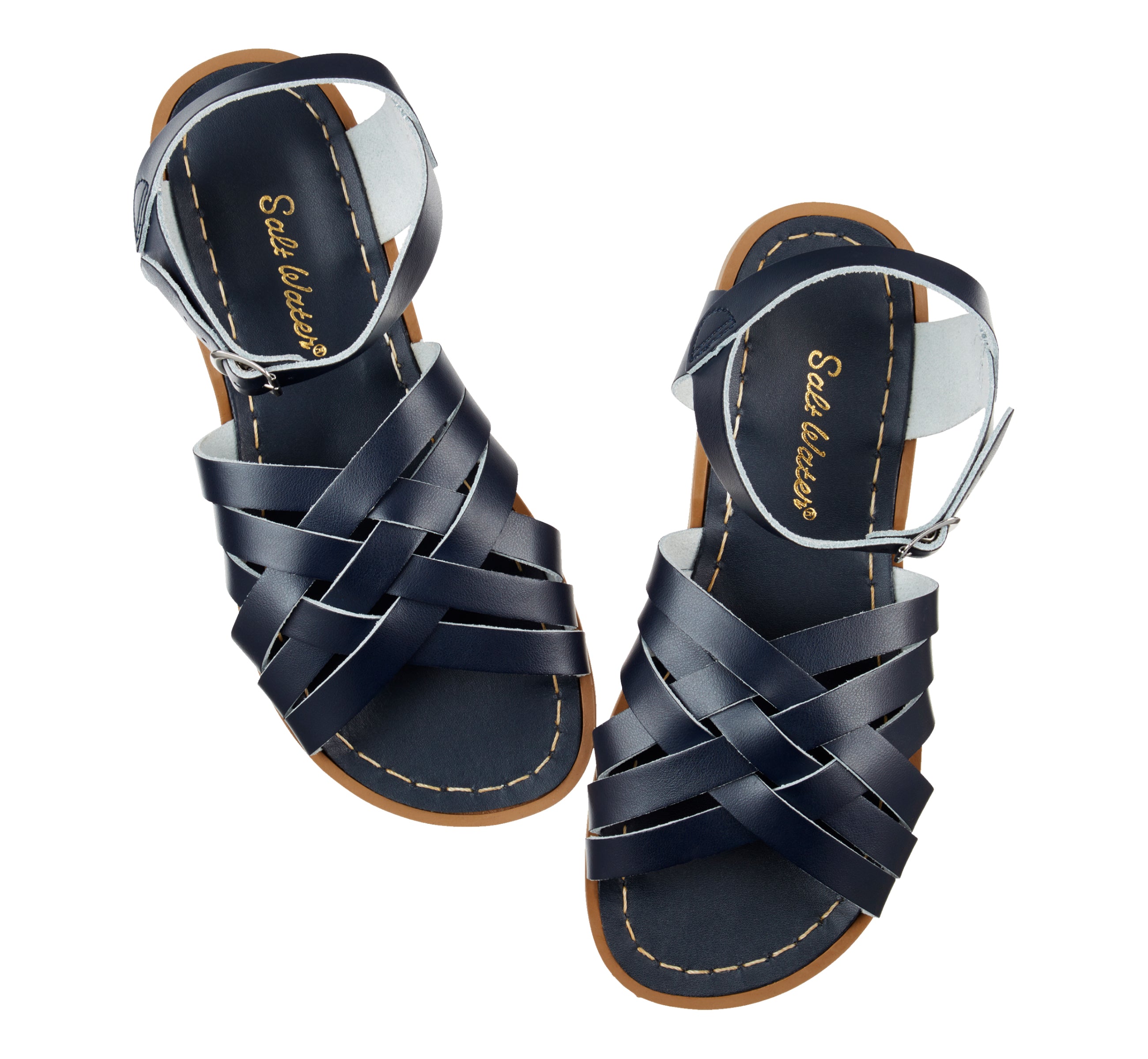 Salt-Water Retro sandali bimbo navy impermeabili
