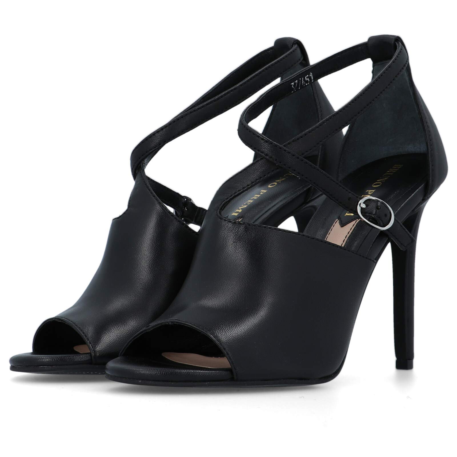 Bruno Premi OLY Nap BZ4205 sandali nero EU 36 in pelle