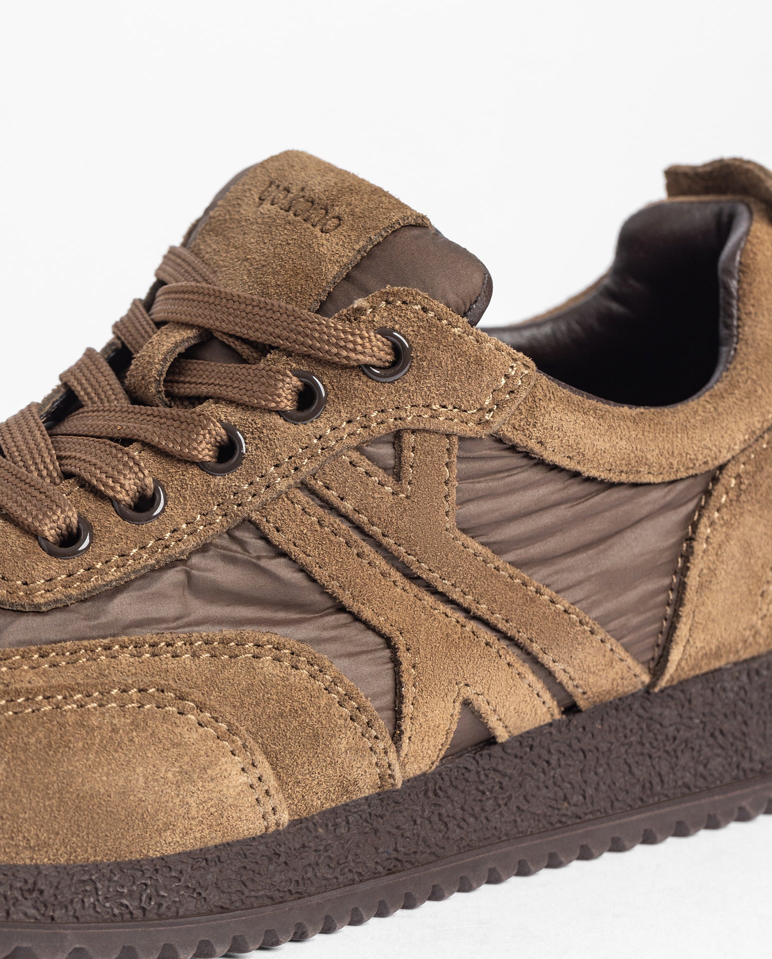 Yokono Guam 260 sneakers donna marroni in pelle