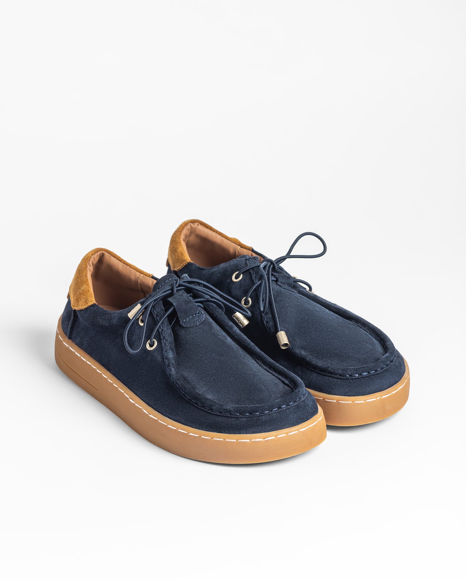 Yokono Dakar-260 scarpe basse donna blu marino camoscio