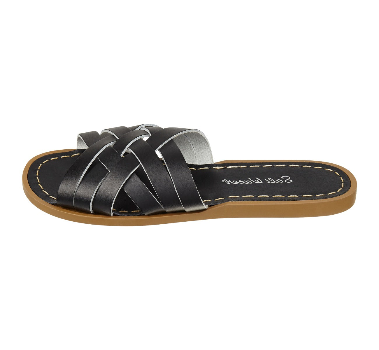 Salt-Water Sandals Retro Slide sandali donna nero impermeabile