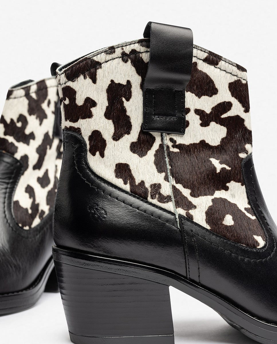Yokono Brava 002 stivaletti donna nero tacco 6 cm