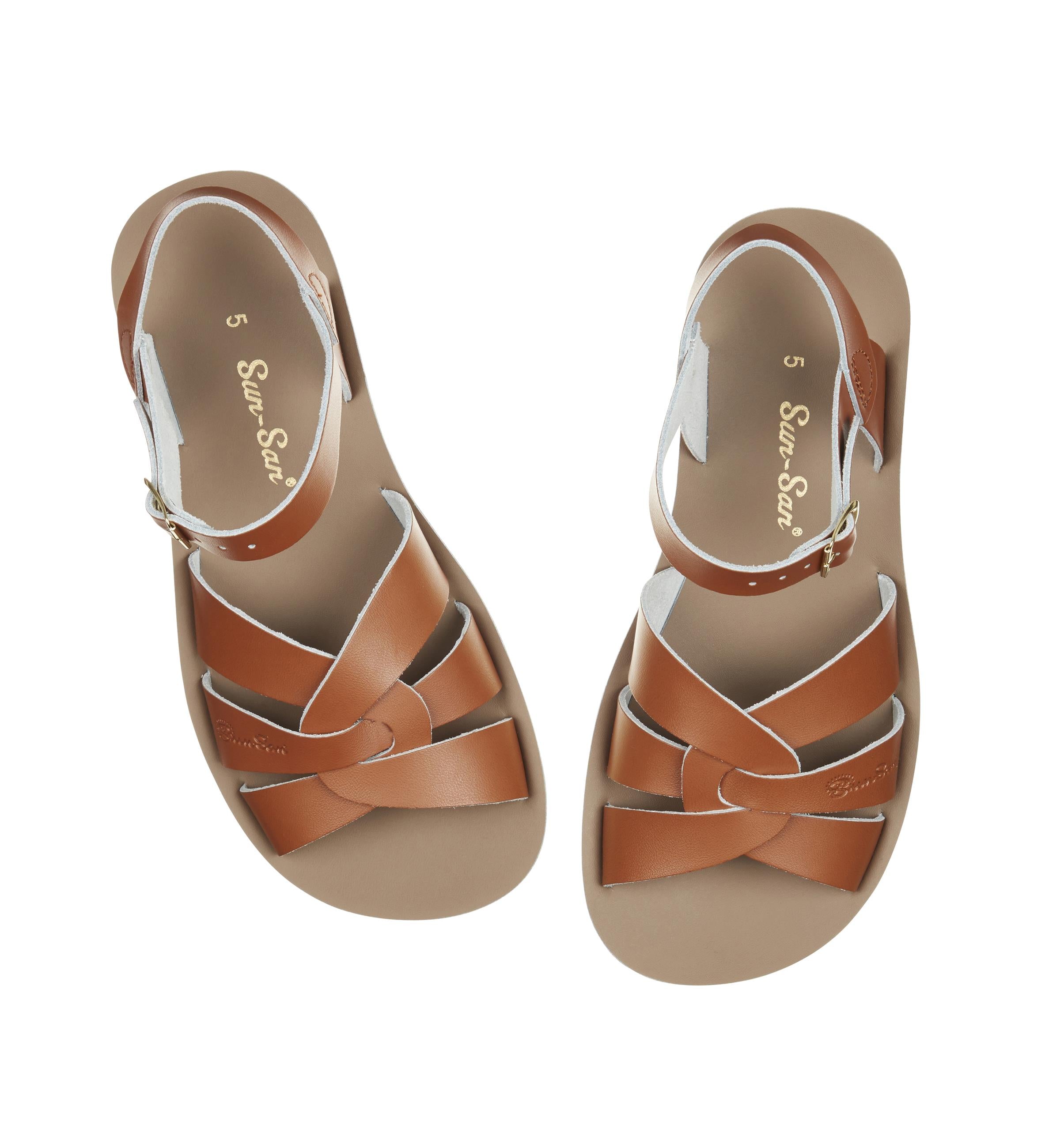 Salt-Water Sandals Swimmer sandali donna marrone in cuoio