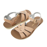 Salt-Water Swimmer sandali donna latte cuoio