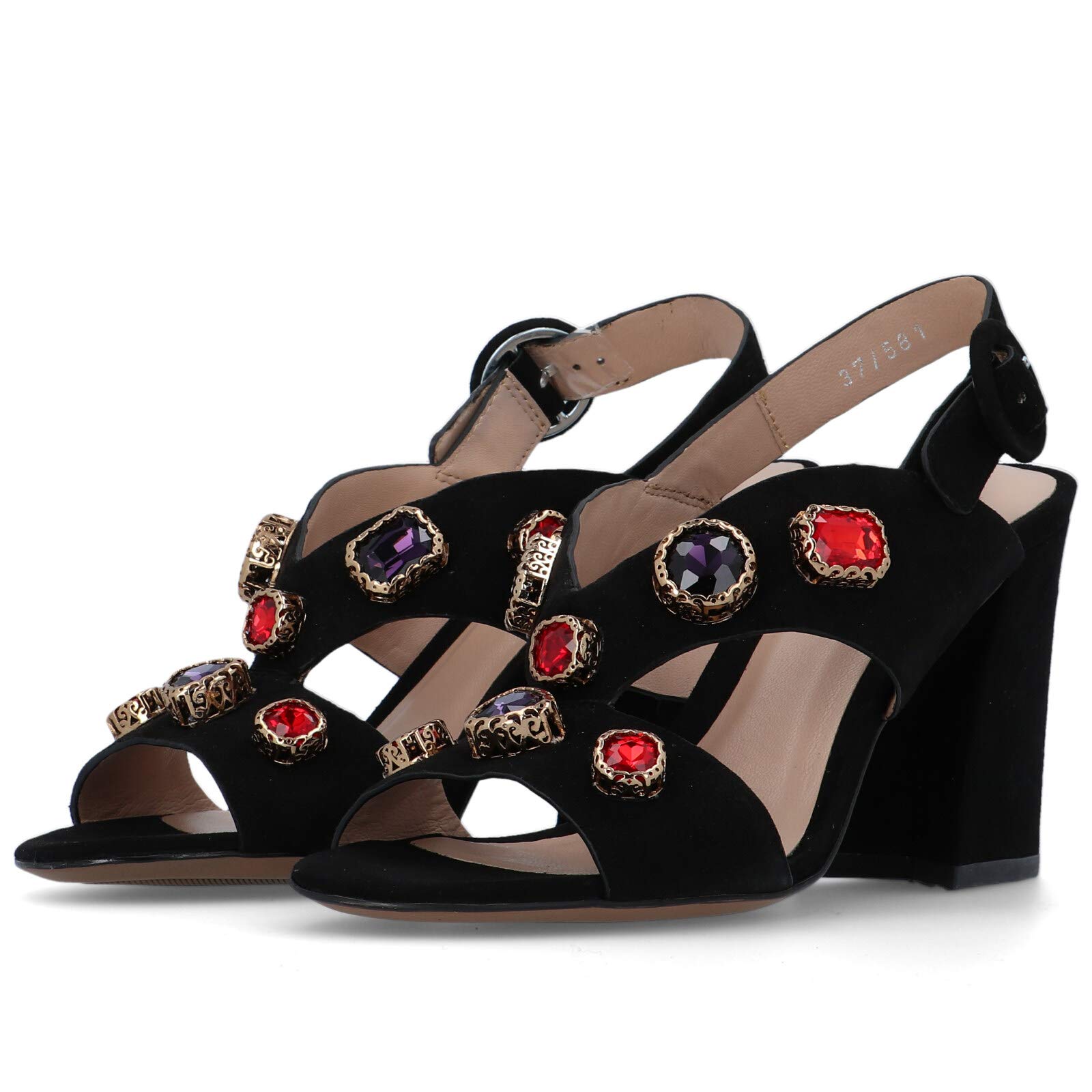 Bruno Premi Plu Jewly BZ3802 sandali donna nero 40 in pelle