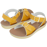 Salt-Water Surfer Mustard sandali bambini senape mare