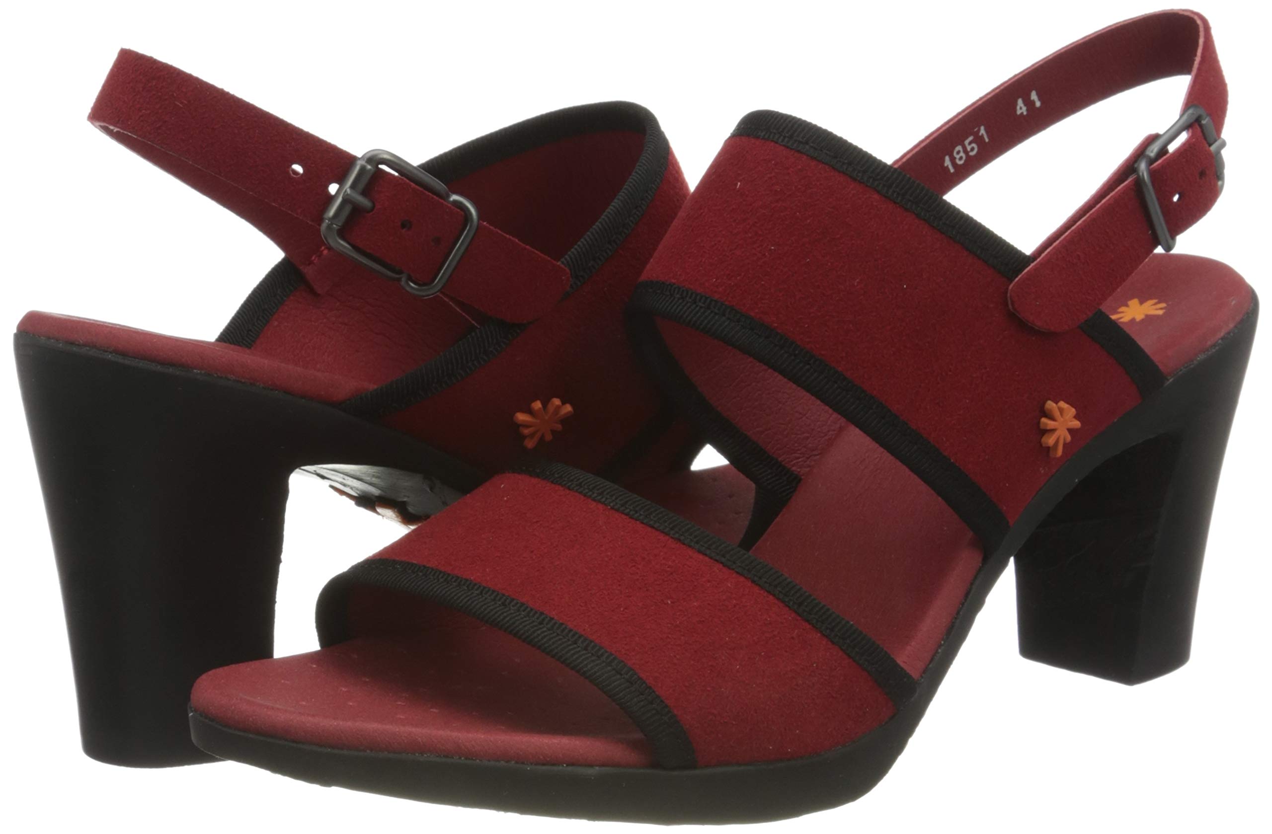 ART Rio sandali con tacco rosso donna