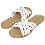 Salt-Water Sandals Retro Slide ciabatte donna bianche