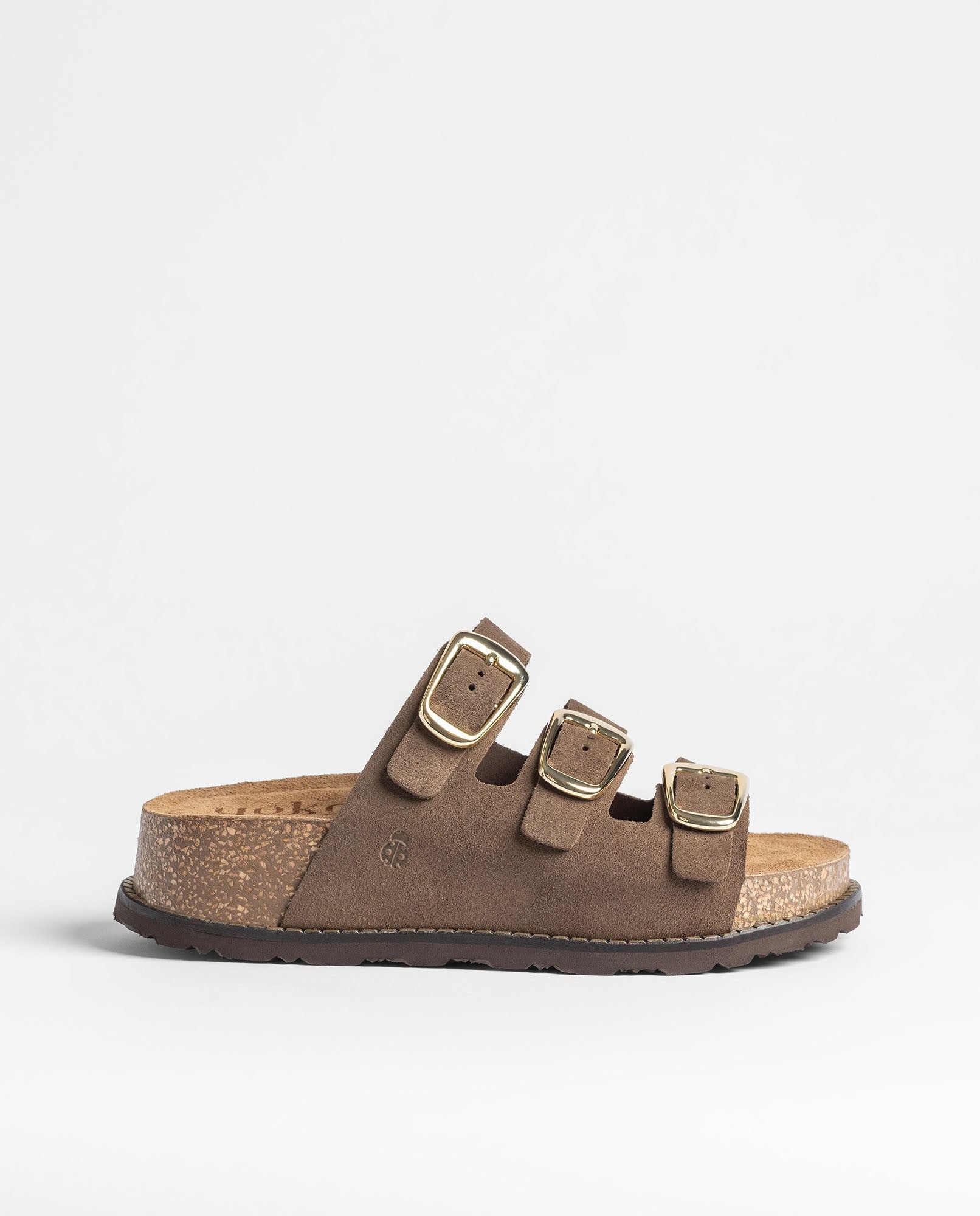 Yokono ALI-260 sandali plateau marrone in pelle