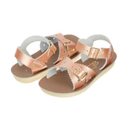 Salt-Water Sweetheart sandali bambina oro rosa in cuoio