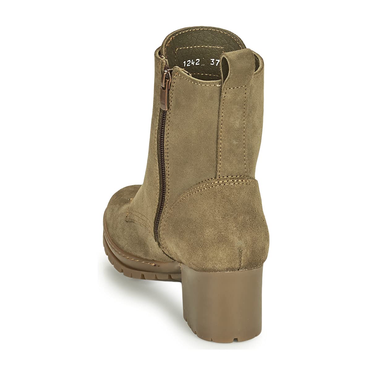 Art Candem mocassino donna con tacco e suola in gomma