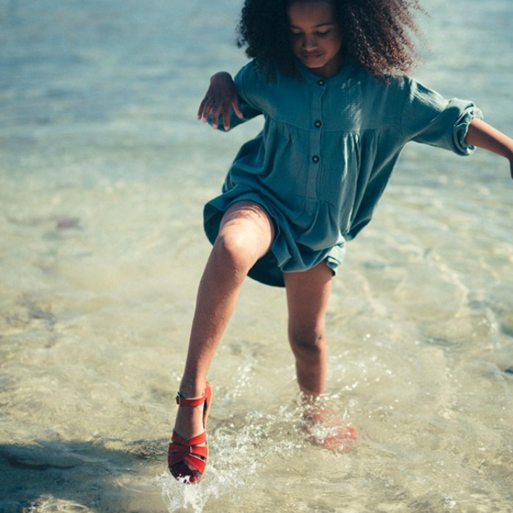 Salt-Water Sandals Original sandali bimbo rossi impermeabili
