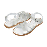 Salt-Water Original sandali bimbo argento in cuoio