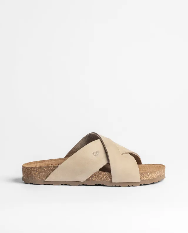 Yokono Jerba-300 sandali bassi beige pelle