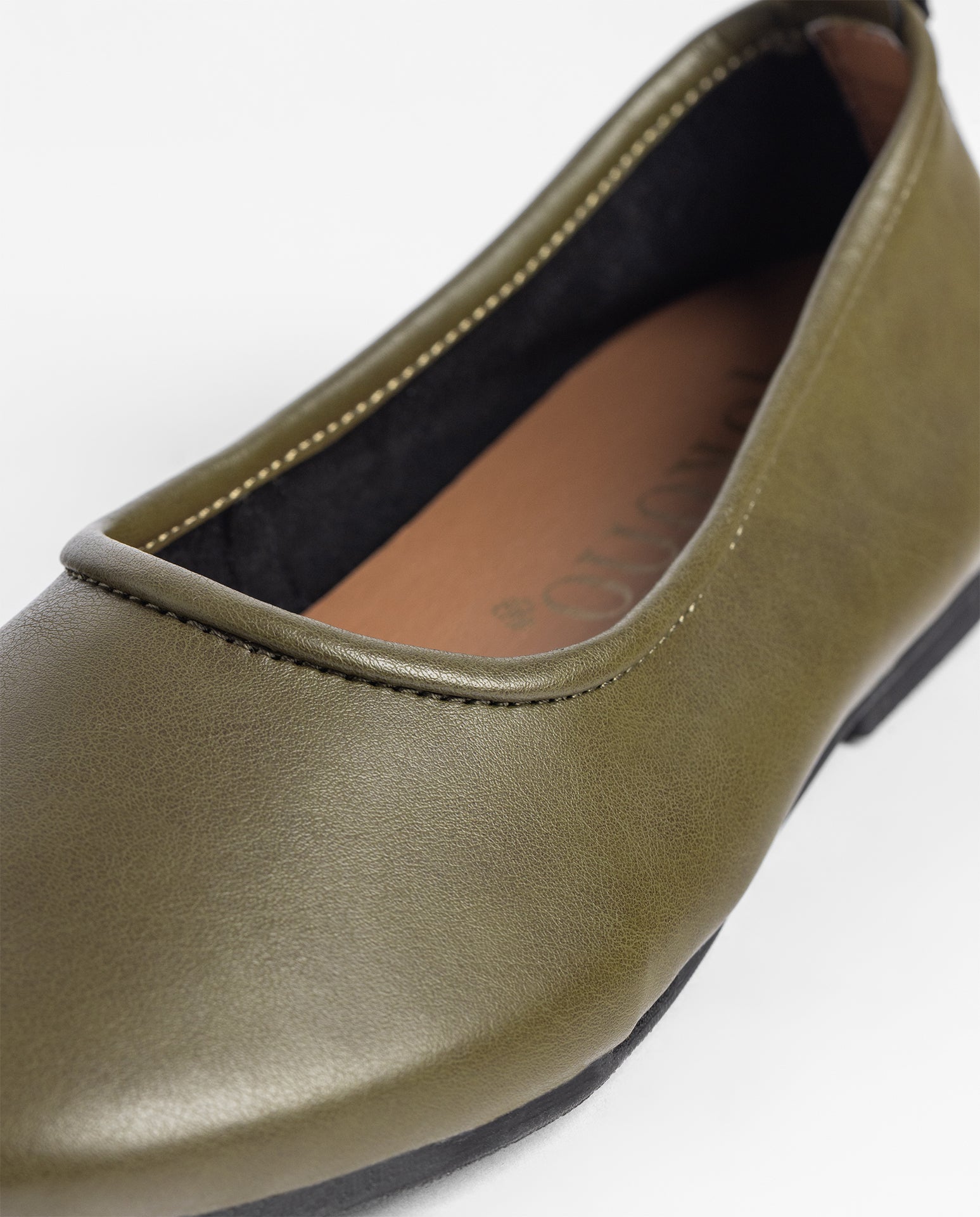Yokono Tula-001 ballerine donna verdi pelle