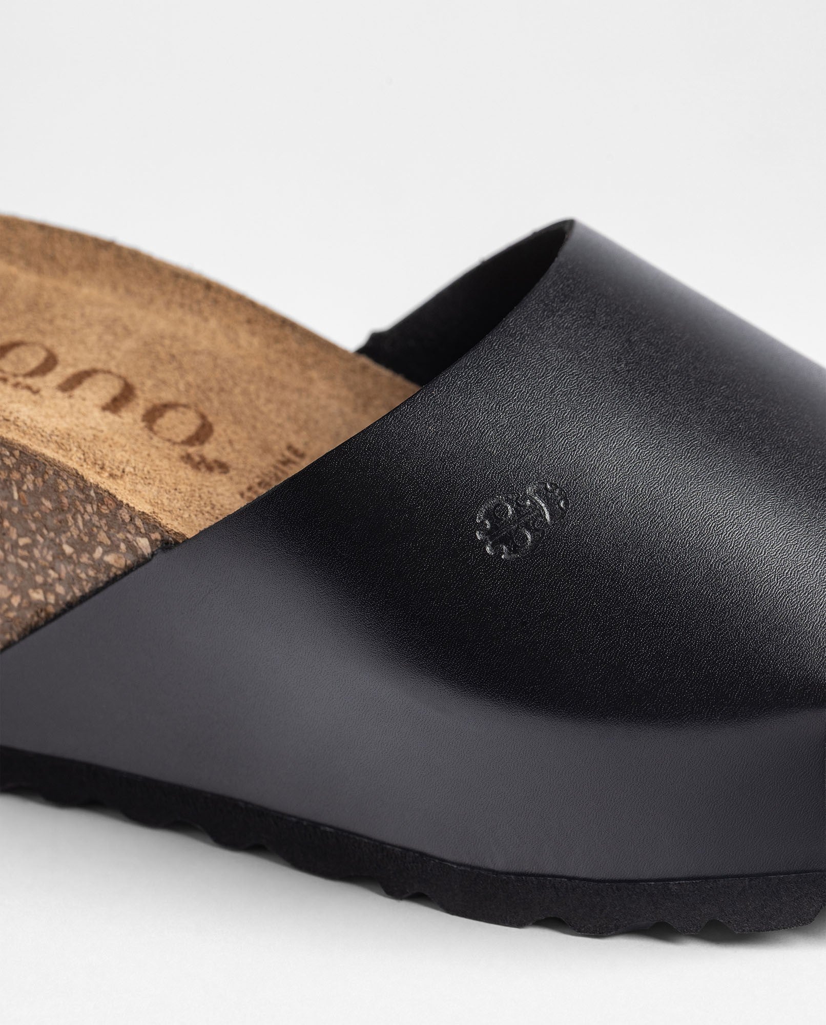 Yokono Bari-265 sandali zeppa donna nero sughero
