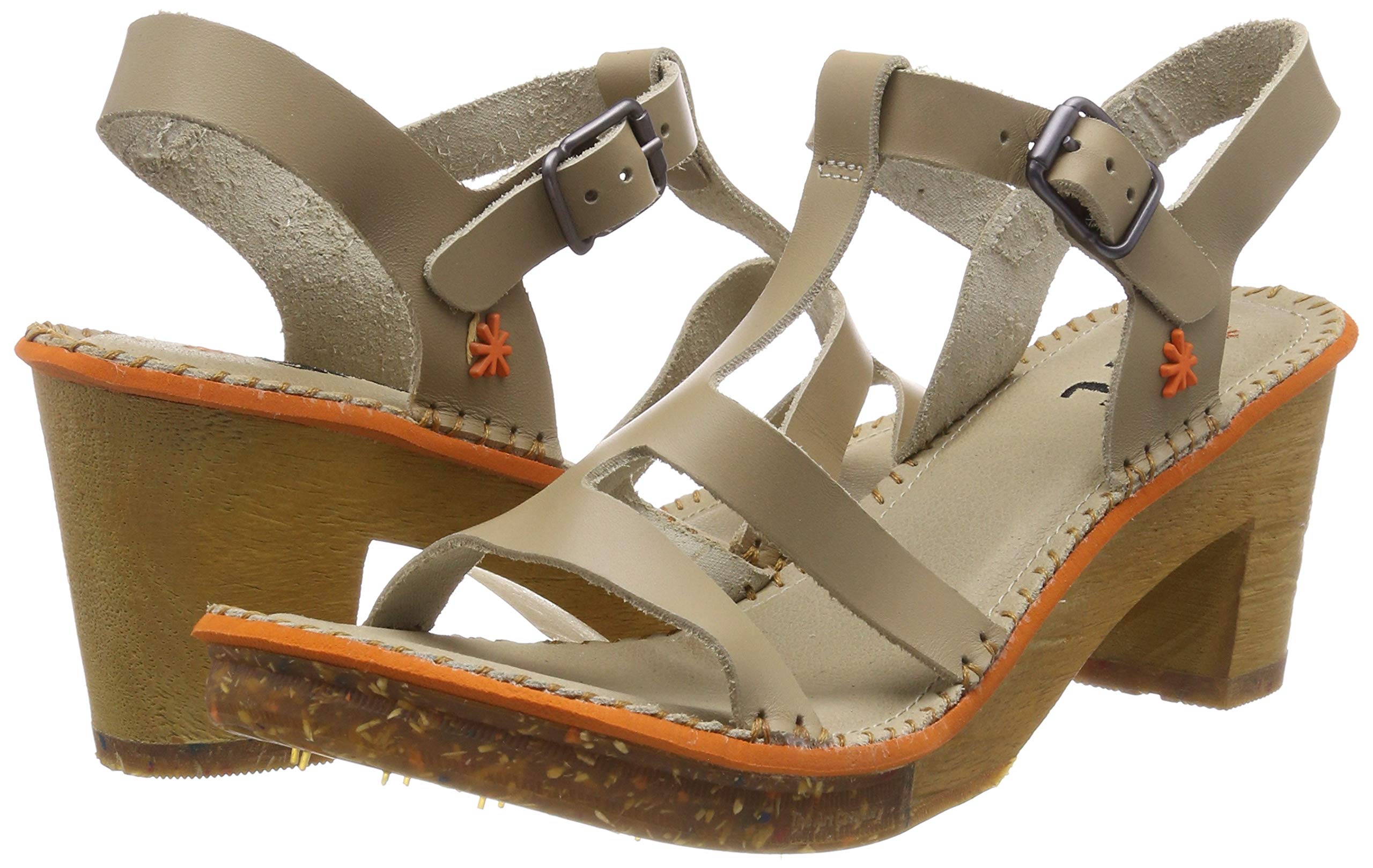 ART Amsterdam 1079 sandali beige 40 EU cuoio