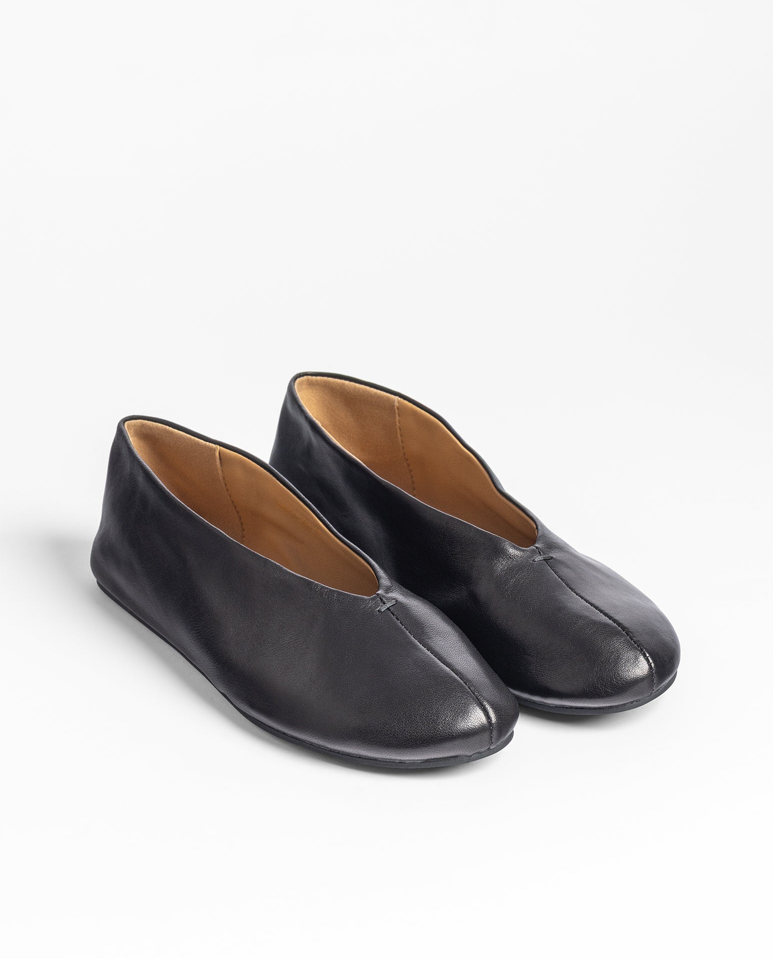 Yokono Ordesa 260 ballerine nere in pelle