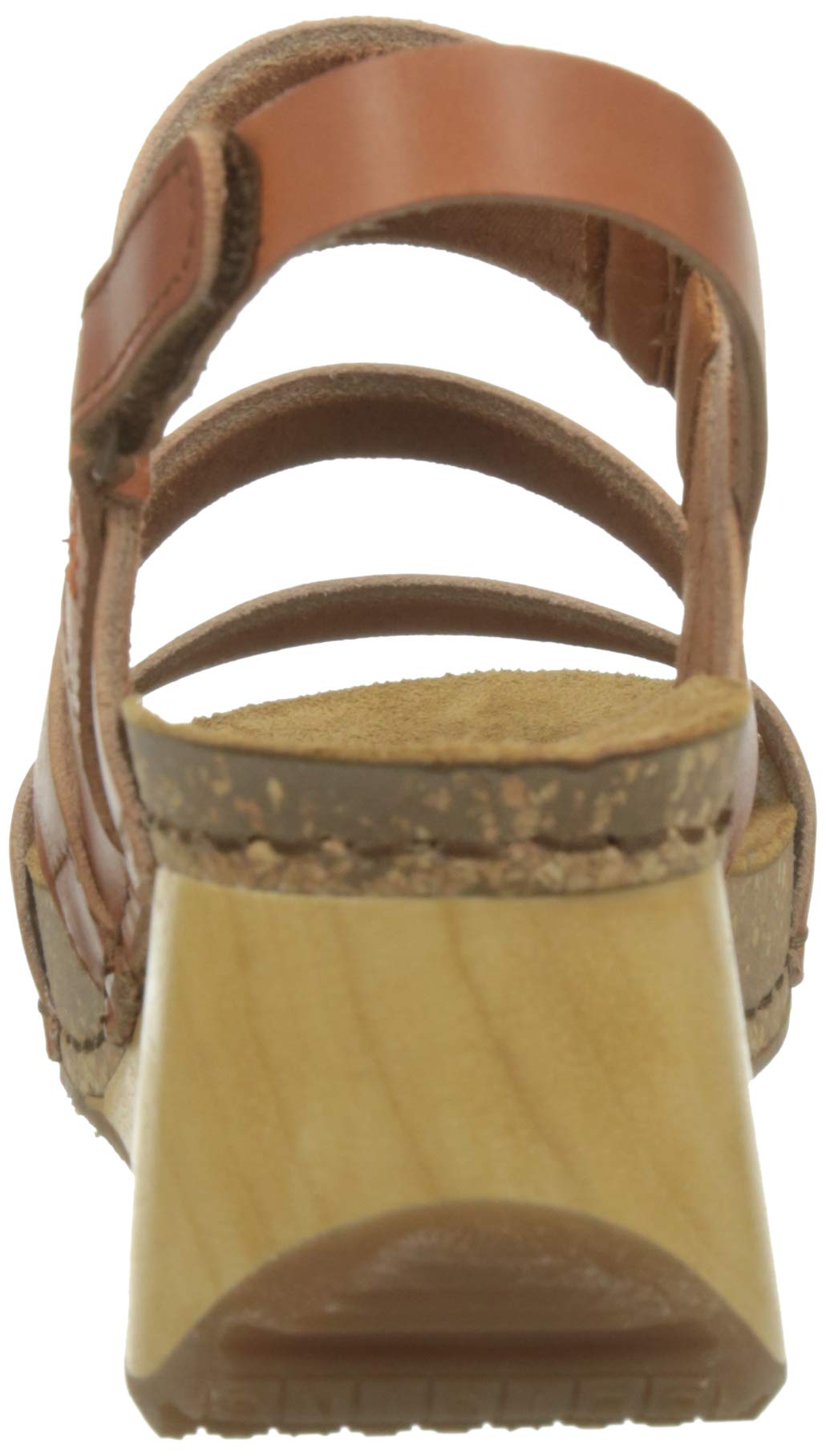 ART Borne sandali donna punta aperta EU 38 zeppa legno