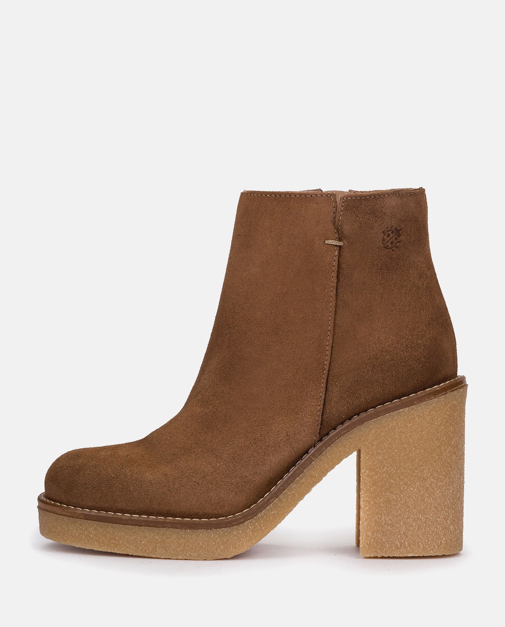 Yokono Gela 001 tronchetti donna marrone in pelle